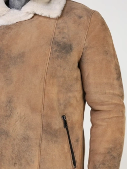 Дубленка зимняя натуральная куртка косуха