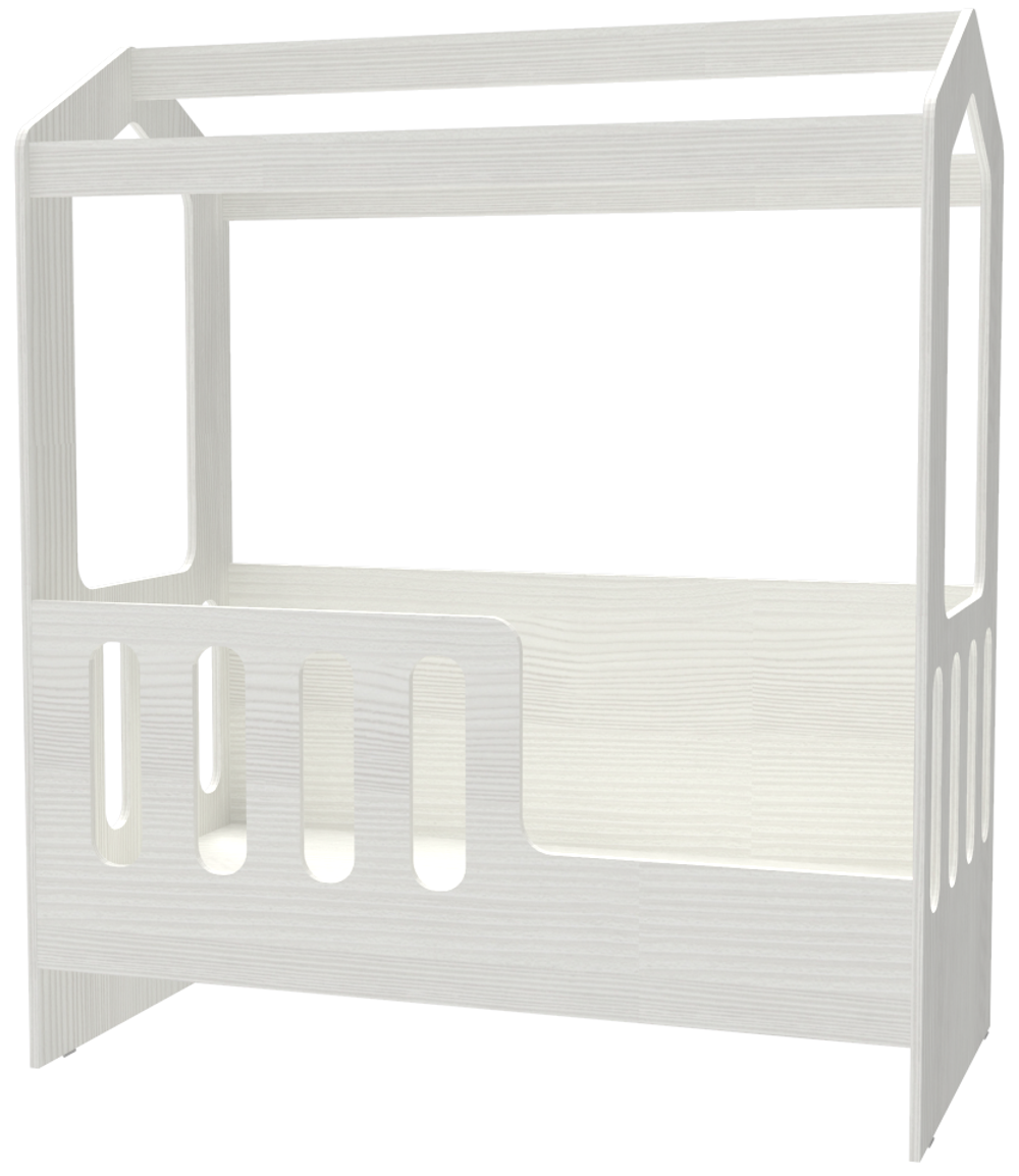 Сказочный домик КарИВи ДС-1 70x140 Белое Дерево