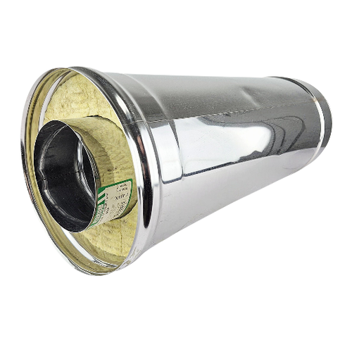 Сэндвич 0,5 м (430/0,5мм) Ф110*200 нерж (Ferrum)