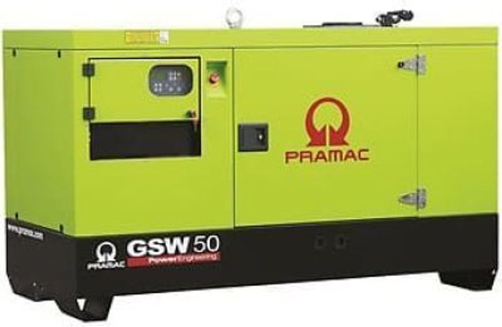 Дизельный генератор Pramac GSW50Y в кожухе