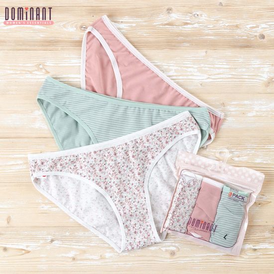 Трусики женские DOMINANT 35000-159, BIKINI, 3 шт. в уп.