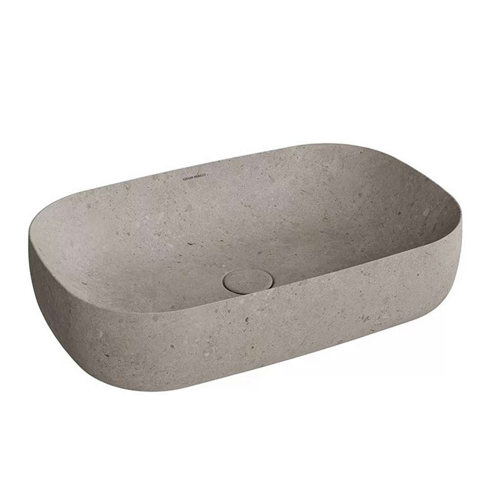 Раковина Kerama Marazzi Magica MA.wb.65\STG накладная 64.5 см, цвет серый