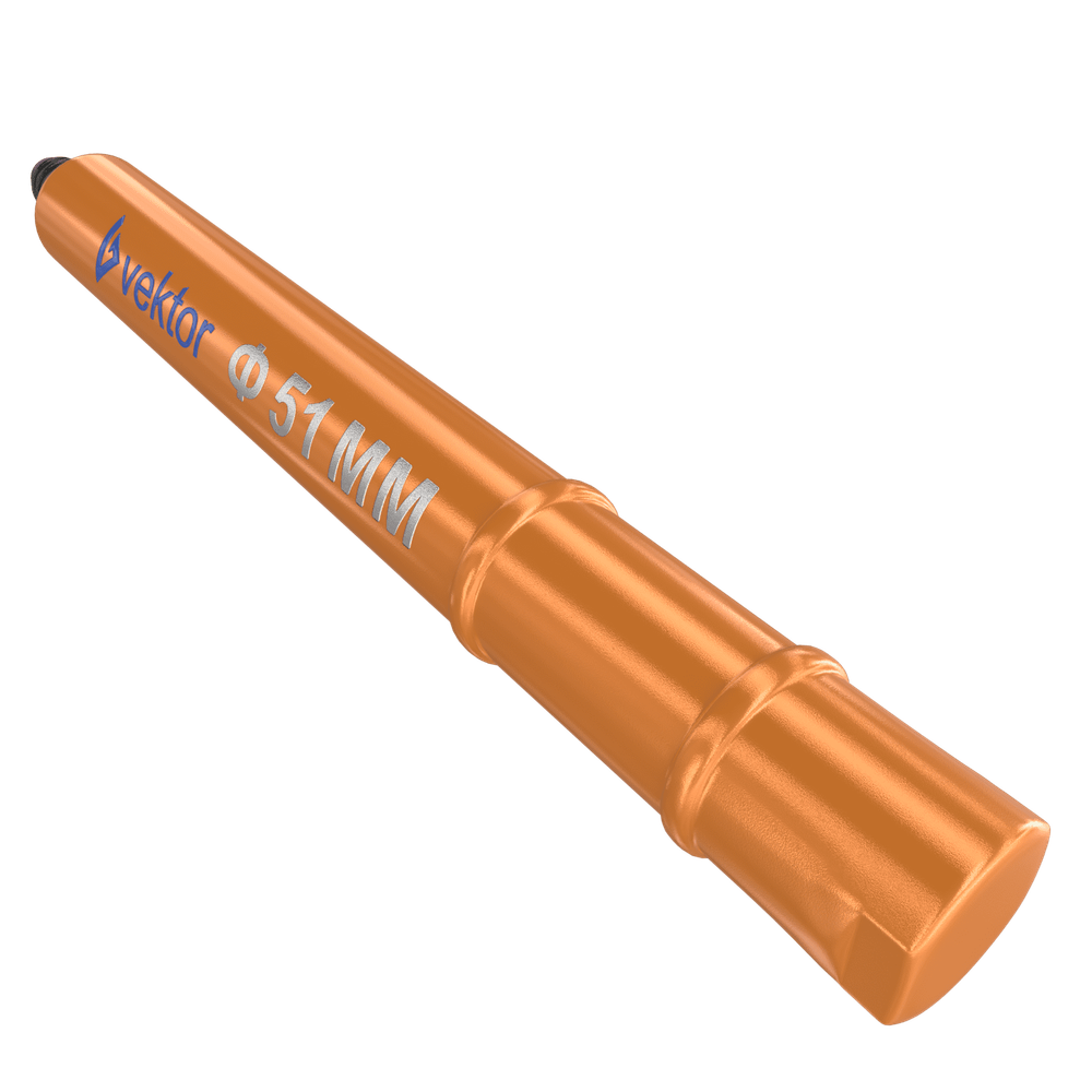 Наконечник для глубинного вибратора Vektor Ф 51 мм