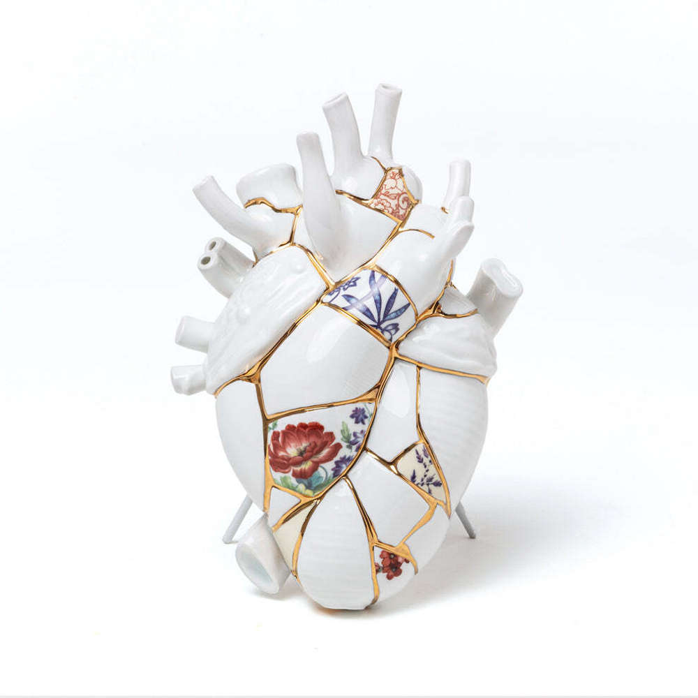 Ваза Seletti Love in Bloom Kintsugi (25 см)