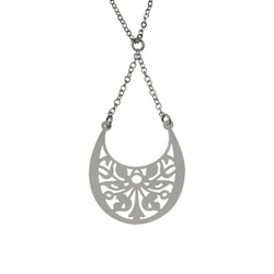 "Адзи" кулон в серебряном покрытии из коллекции "Карамболь" от Jenavi с замком карабин