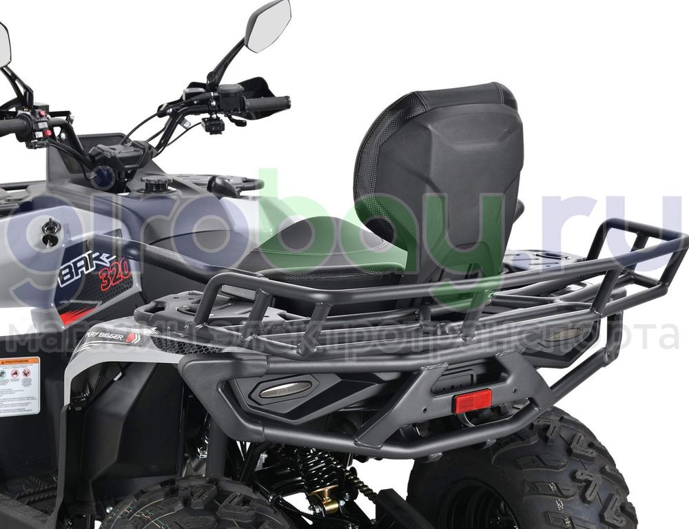 Бензиновый квадроцикл WHITE SIBERIA BARS 320 - Серый фото №21