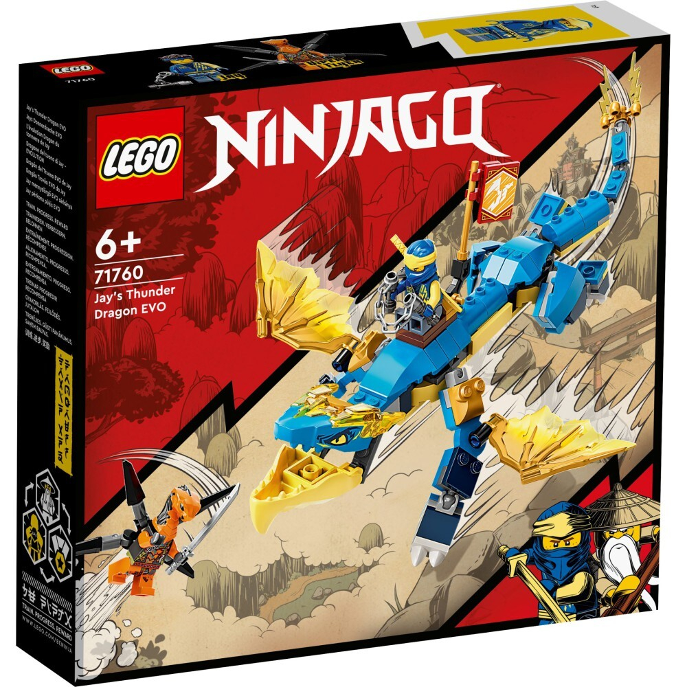 LEGO Ninjago — Громовой дракон Джея EVO 71760 / артикул   71760  / GTIN 5702017117478