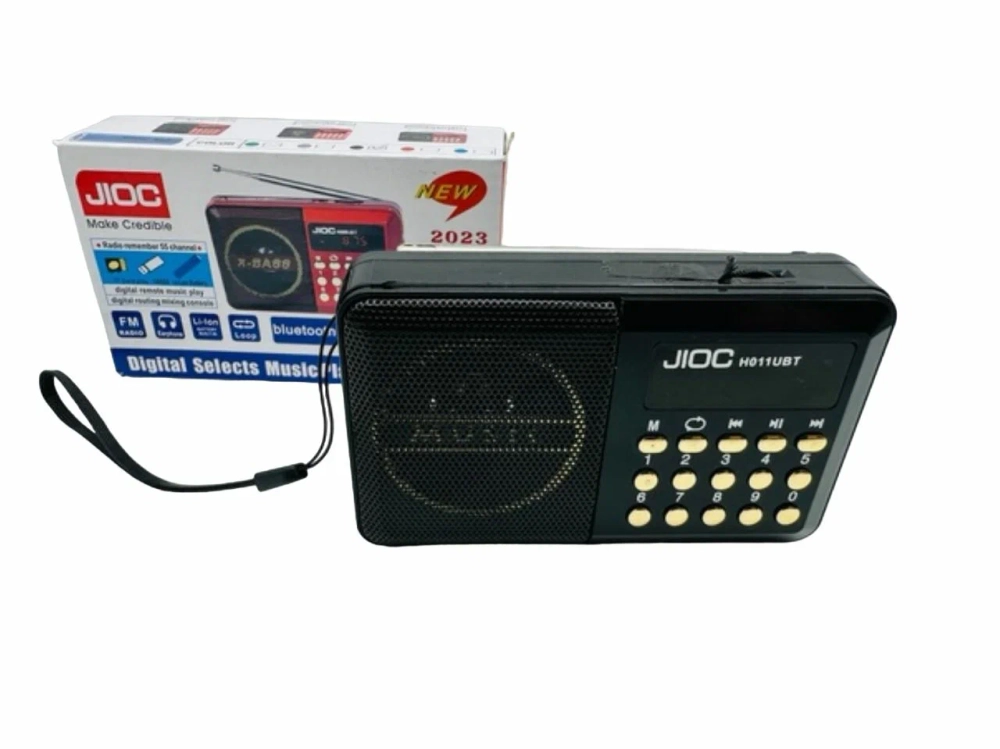 Радиоприёмник аккумуляторный JIOC H011BT Bluetooth (USB,TF)