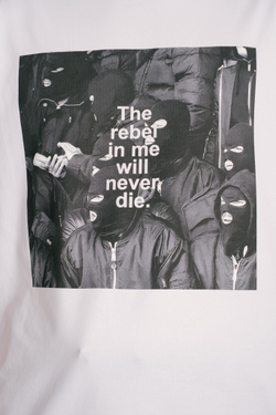 Футболка IAMREBEL Маски Белый