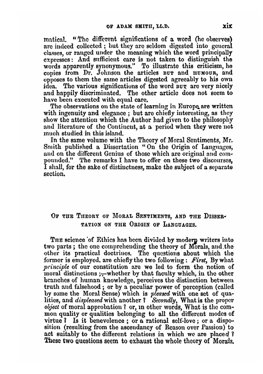 The theory of moral sentiments | Adam Smith