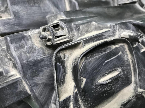 Битая Фара левая Mercedes GLS x166 (2015-2019) LED