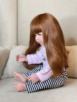 Кукла Реборн виниловая 55см в пакете (FA-320)