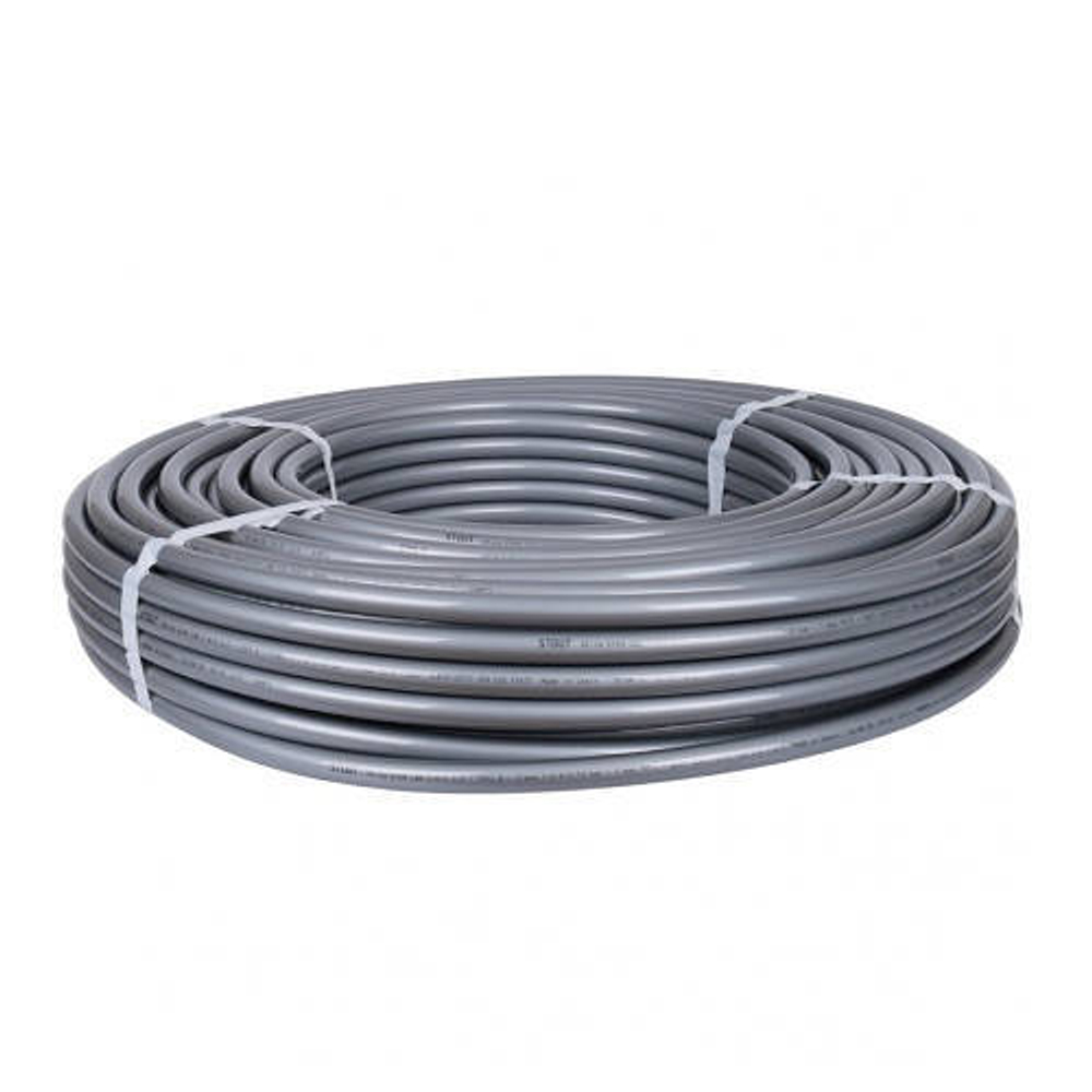 Труба из сшитого полиэтилена STOUT - 16x2.2 (PE-Xa/EVOH, PN10, Tmax 95°C, бухта 500 м, цвет серый)