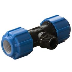 Тройник ТПК-АКВА НР ф40х1 1/2х40, 51411240