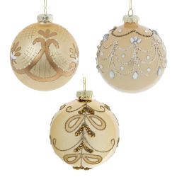 GAEM Набор из 9шт Украшение новогоднее "Шар", D 10 см, L33 W32 H10,5 см