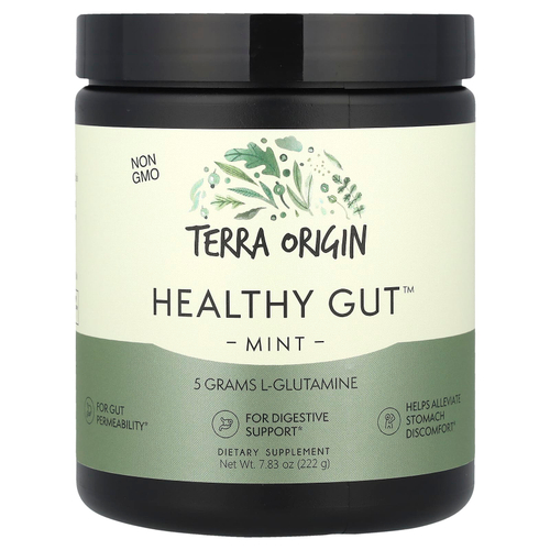 Terra Origin, Healthy Gut™, мята, 222 г (7,83 унции)