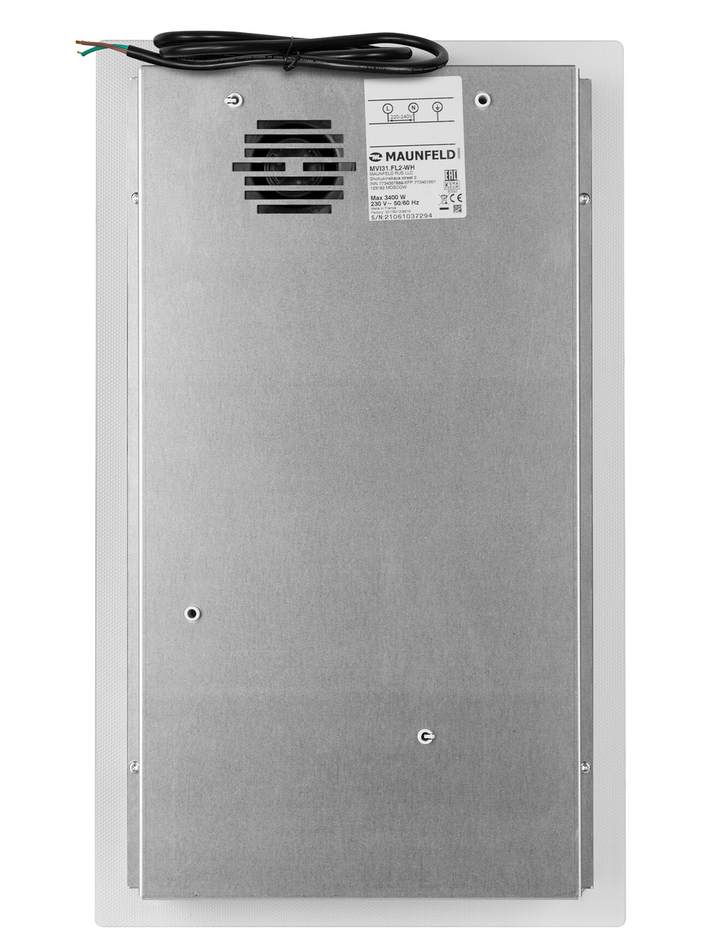 Индукционная варочная панель MAUNFELD MVI31.FL2-WH фото 3