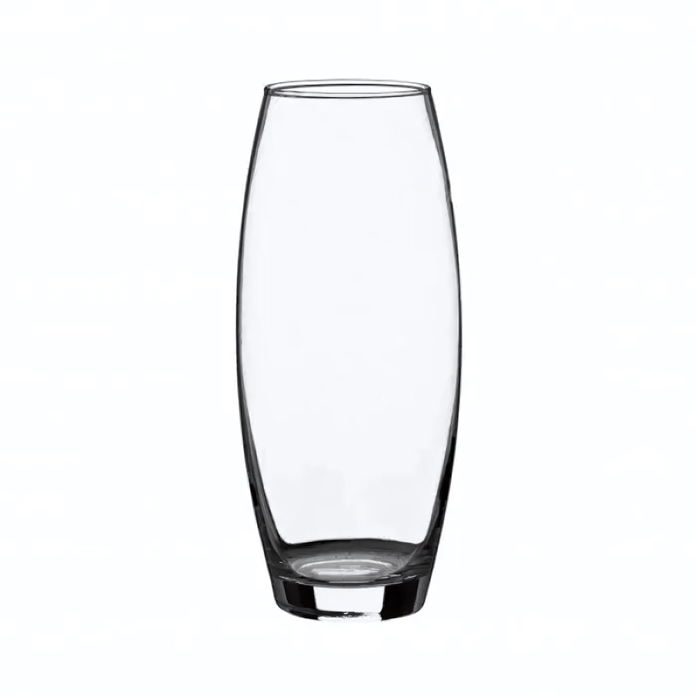 Ваза FLORA бочонок h-260мм стекло