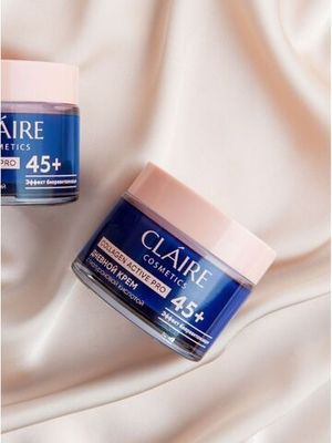 CLAIRE Дневной крем 45 Collagen Active Pro 50 мл