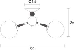 Потолочная люстра Arte Lamp