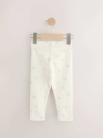 Легинсы для девочки Next AG9-943, 3 шт., Голубой, Кремовый