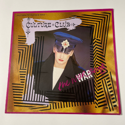 Винтажная виниловая пластинка LP Boy George Culture Club The War Song (Германия 1984) 45 RPM, Maxi-Single