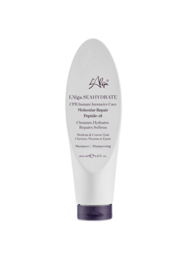 L’alga SEAHYDRATE Shampoo - Medium & Coarse Hair / Шампунь увлажняющий с Пептидом-18 для нормальных и жестких волос