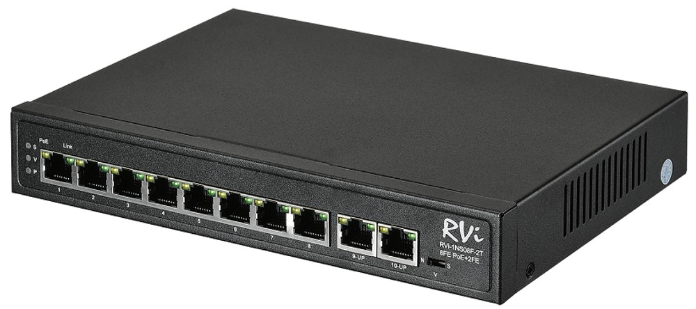 Коммутатор  RVi RVi-1NS08F-2T