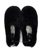 HAILEY FLUFF SLIPPERS - Black