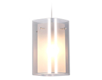 Подвесной светильник TR3682 CH/SM/FR хром/дымчатый/белый матовый E14 max 40W D110*950