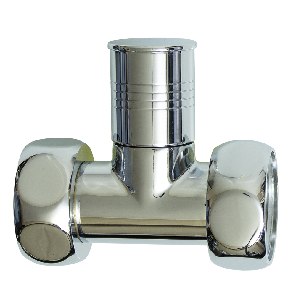 Кран для ПС ПРЯМОЙ  1"г х 1"г КРУГЛ ViEiR  (30/1пар)