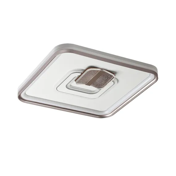 7786/85L PIKO LED SN 078 Светильник металл/белый/бронза LED 85Вт 3000-6500K 490х490 IP20 пульт ДУ GEMINI