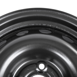 Диск штампованный R15 6J 4x100/54.1 ET46 GANZ Black GRN15034
