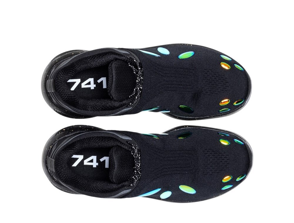 Баскетбольные кроссовки 741 Rover - Black Moon shoes Black