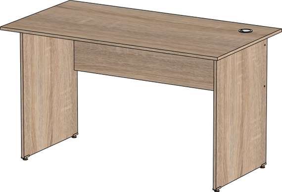 Стол письменный Стандарт Про дуб сонома