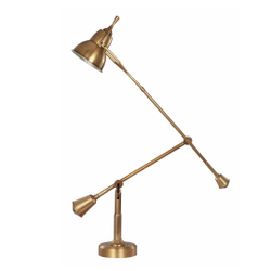 Настольная лампа Cloyd KARM T1 / выс. 39 см - латунь (арт.30008)