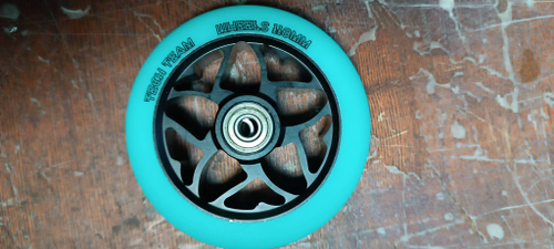 Колесо для трюкового самоката  Duker 101 kleodon, 110мм, зелёное