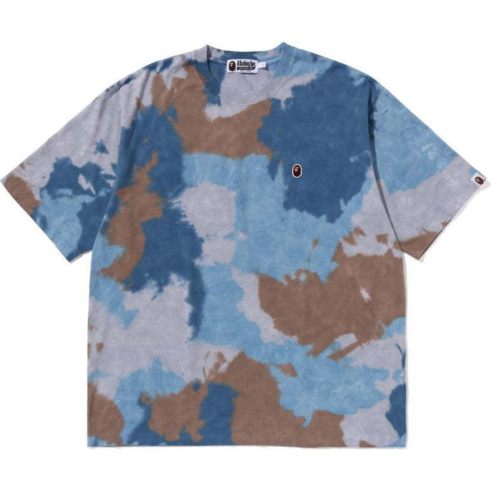 A Bathing Ape Bathing Ape Tie Dye Футболка синий
