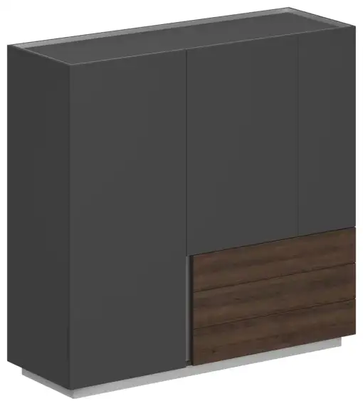 Шкаф правый Оливер (Oliver) OL-20-17.R 1600x550x1520