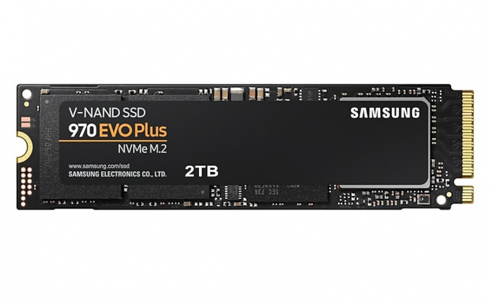 Накопитель SSD Samsung PCI-E x4 2Tb MZ-V7S2T0BW 970 EVO Plus M.2 2280