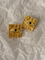 Серьги Гала, Золотой