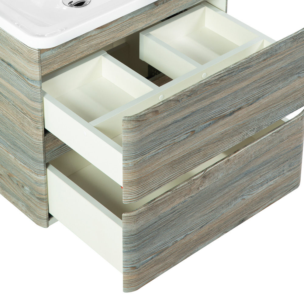 Тумба подвесная с керамической раковиной BelBagno ALBANO-CER-1050-2C-SO-PS