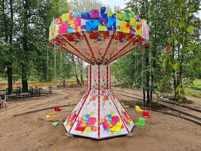 Карусель "Вихрь" 12- 24 мест грузоподъемность 90 кг/место