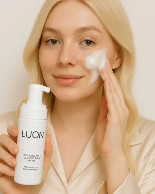 LUON Очищающая пенка 2 в 1 - Face Wach 2 in 1 Cleansing Foam AHA PHA, 150 мл