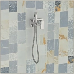 Смеситель встраиваемый с гигиеническим душем RIMERO RM535CR (Хром)