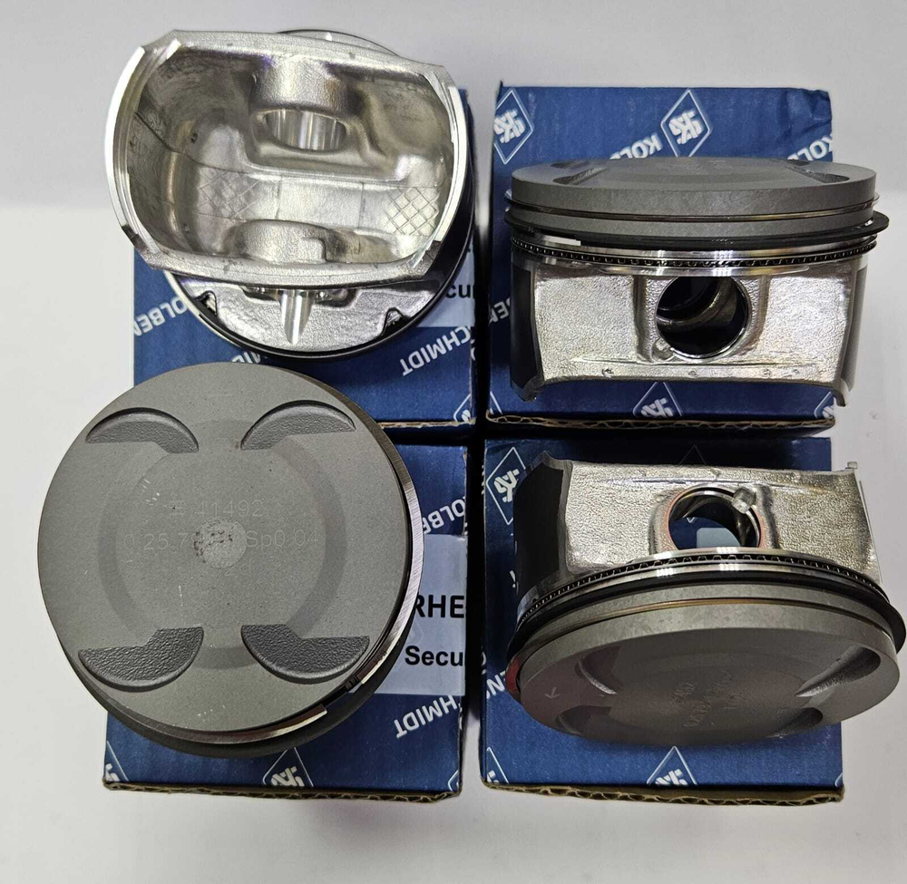 Поршни с кольцами +0.25  Z16XER A16XER F16D4 KOLBENSCHMIDT