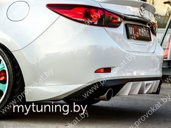 Клыки заднего бампера SkyActivSport для Mazda 6 GJ