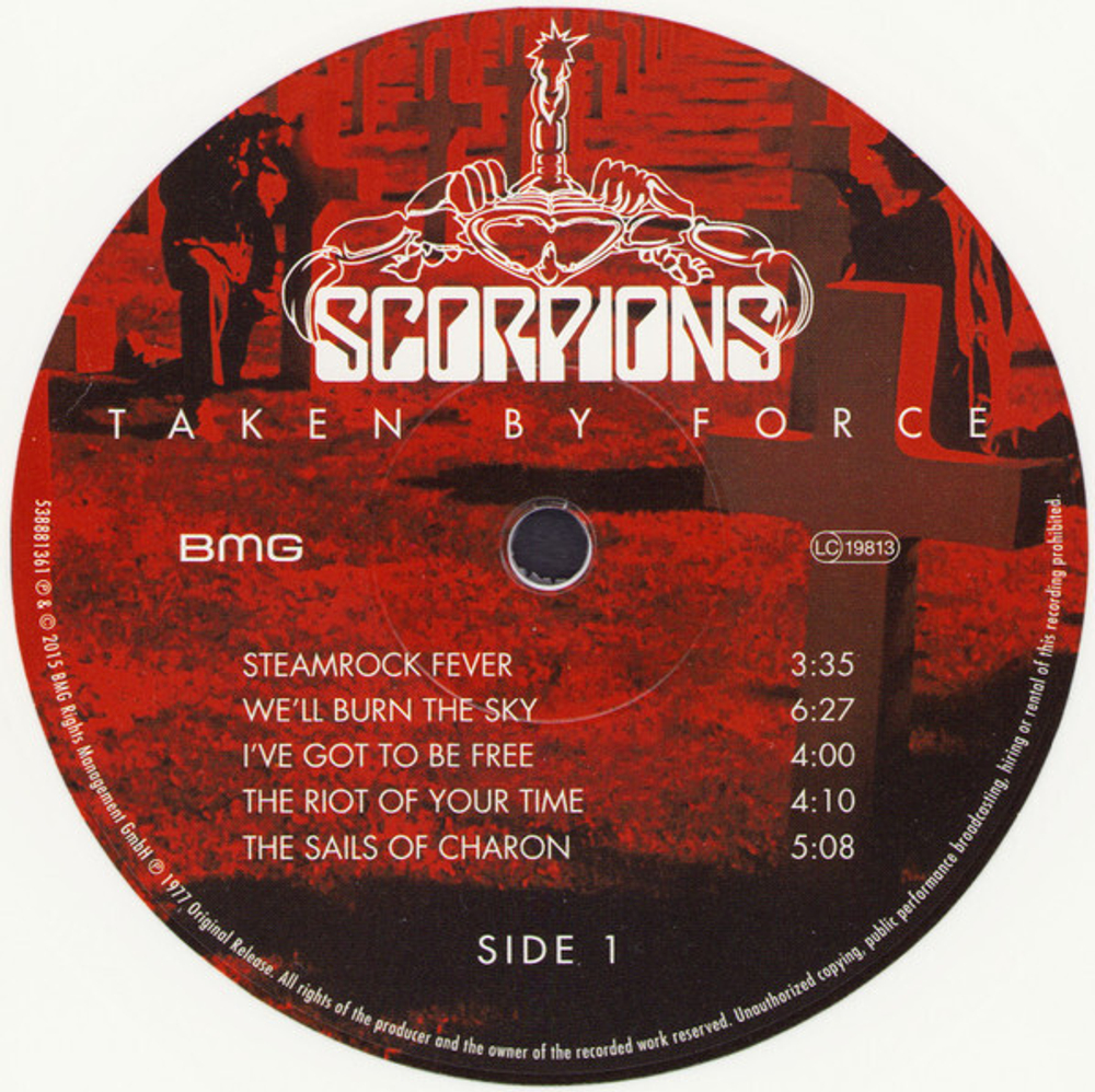 Scorpions / Taken By Force (Special Edition)(Coloured Vinyl)(LP)