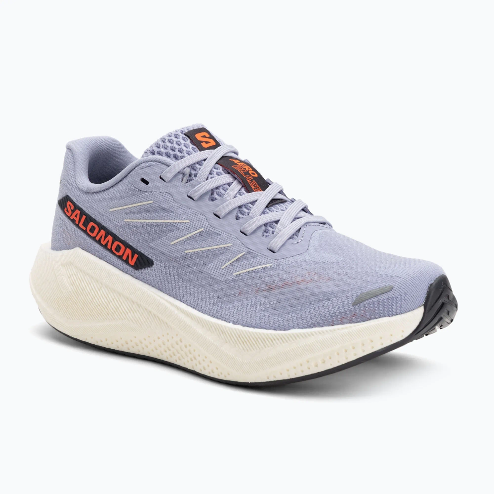 Женские Кроссовки для бега Salomon Aero Blaze 3 cosmic sky/vanilla ice/neon flame