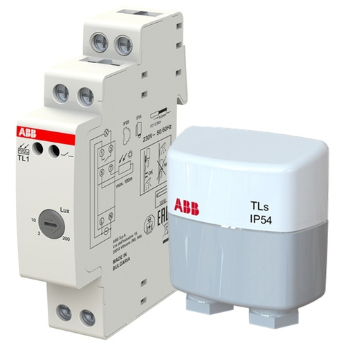 Реле освещенности TL1 c датчиком 1 диапазон ABB (TL1) 2CSM229921R1341